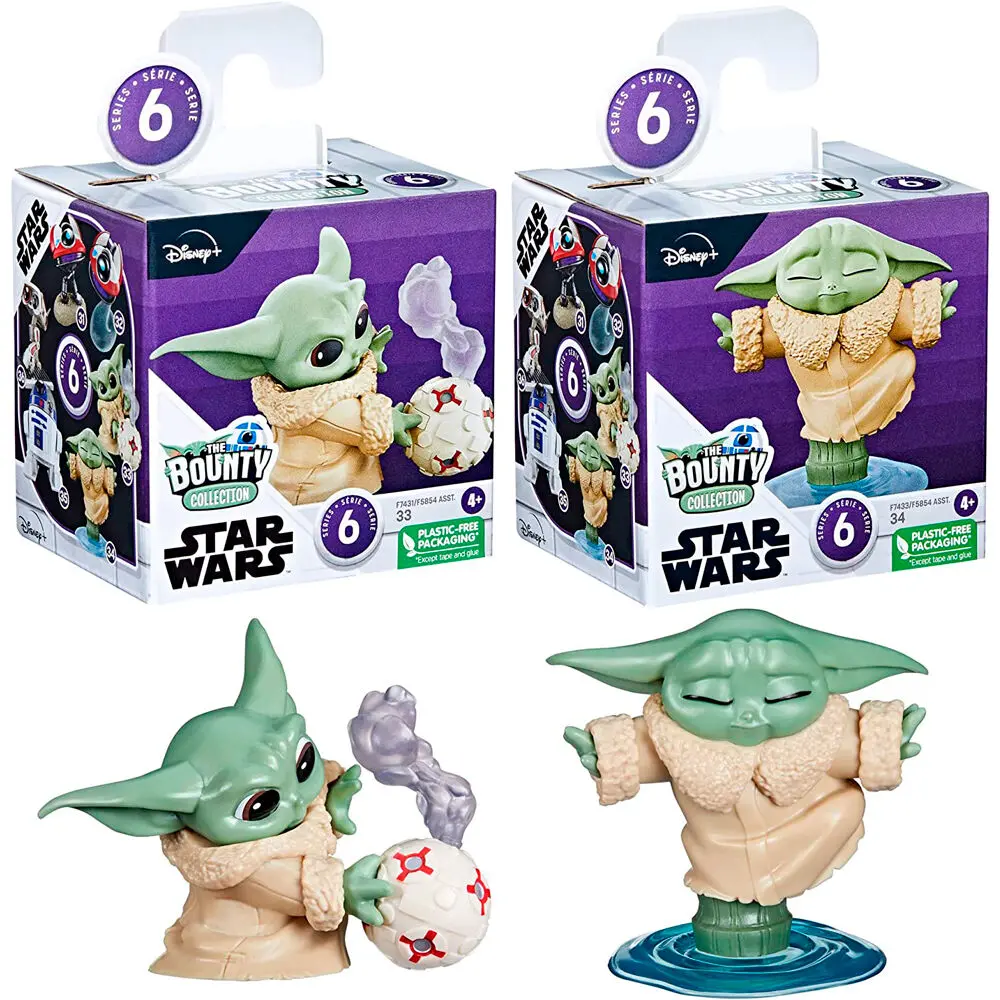 Star Wars The Mandalorian Bounty Collection Grogu figures 6cm product photo