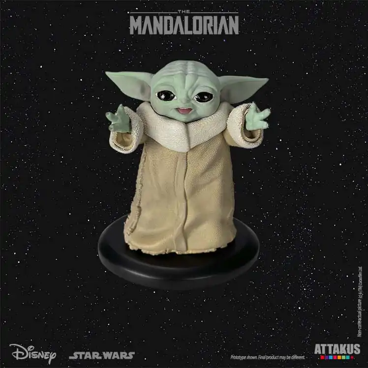 Star Wars: The Mandalorian Classic Collection Statue 1/5 Grogu Happy 10 cm product photo
