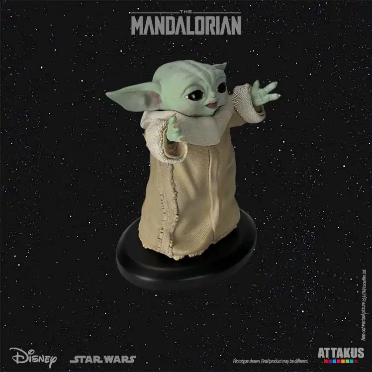 Star Wars: The Mandalorian Classic Collection Statue 1/5 Grogu Happy 10 cm product photo