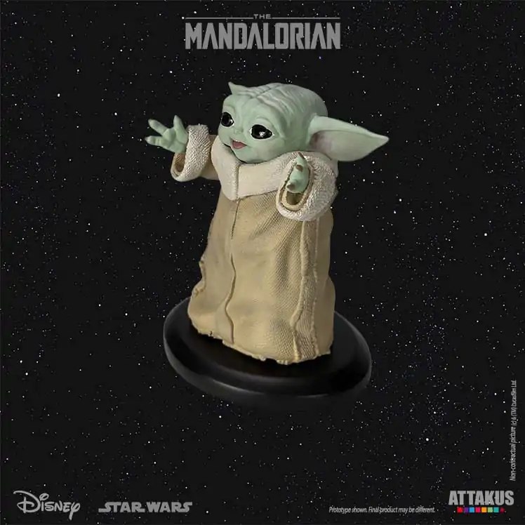 Star Wars: The Mandalorian Classic Collection Statue 1/5 Grogu Happy 10 cm product photo