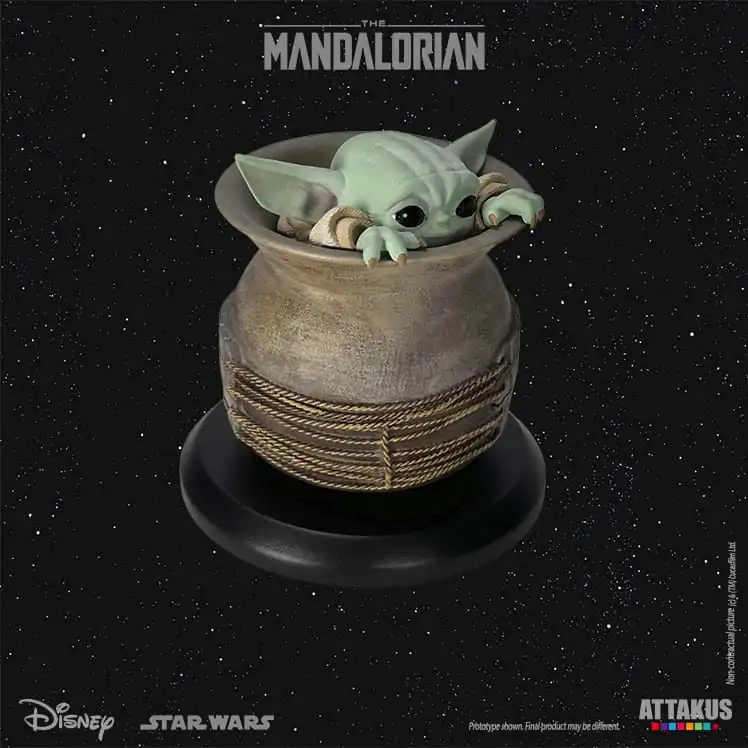 Star Wars: The Mandalorian Classic Collection Statue 1/5 Grogu in the Jar 9 cm product photo