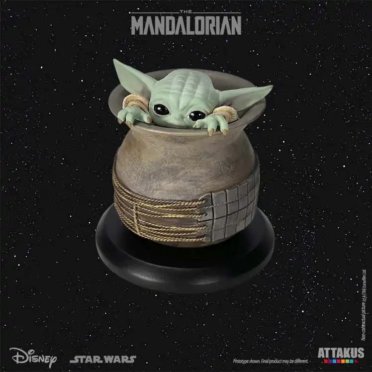 Star Wars: The Mandalorian Classic Collection Statue 1/5 Grogu in the Jar 9 cm product photo