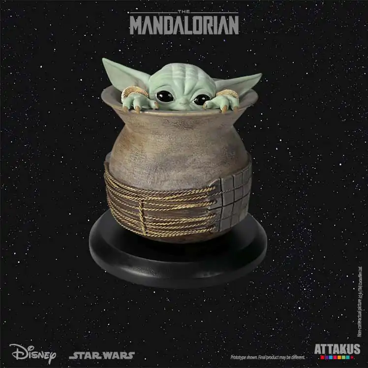 Star Wars: The Mandalorian Classic Collection Statue 1/5 Grogu in the Jar 9 cm product photo