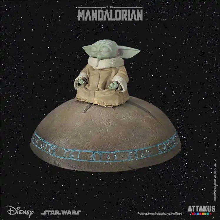 Star Wars: The Mandalorian Classic Collection Statue 1/5 Grogu Summoning the Force 13 cm product photo
