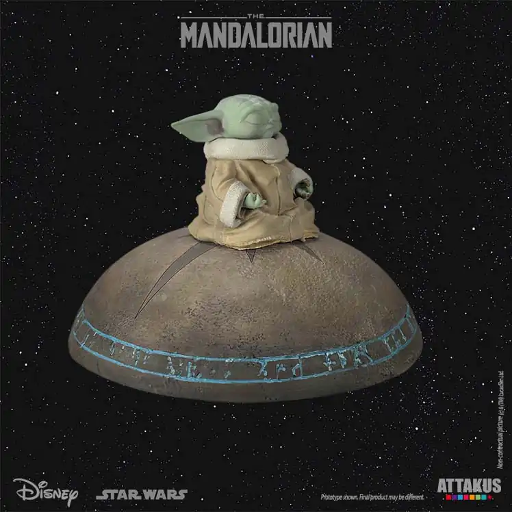 Star Wars: The Mandalorian Classic Collection Statue 1/5 Grogu Summoning the Force 13 cm product photo