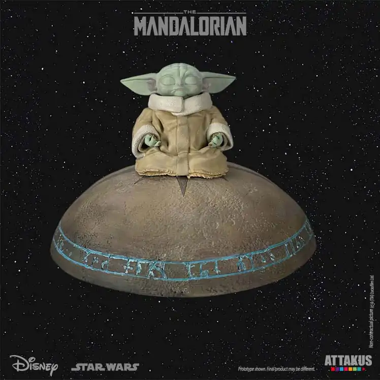 Star Wars: The Mandalorian Classic Collection Statue 1/5 Grogu Summoning the Force 13 cm product photo