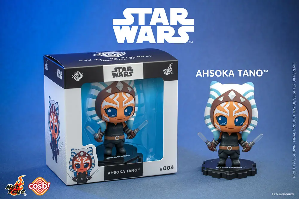 Star Wars: The Mandalorian Cosbi Mini Figure Ahsoka Tano 8 cm product photo