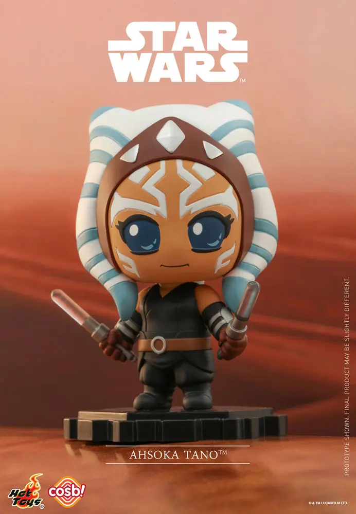 Star Wars: The Mandalorian Cosbi Mini Figure Ahsoka Tano 8 cm product photo
