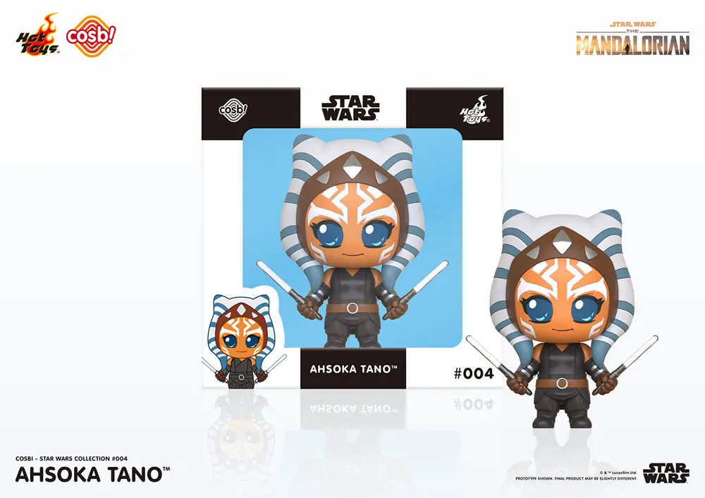Star Wars: The Mandalorian Cosbi Mini Figure Ahsoka Tano 8 cm product photo