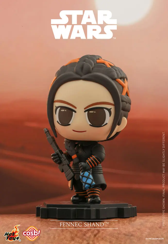 Star Wars: The Mandalorian Cosbi Mini Figure Fennec Shand 8 cm product photo