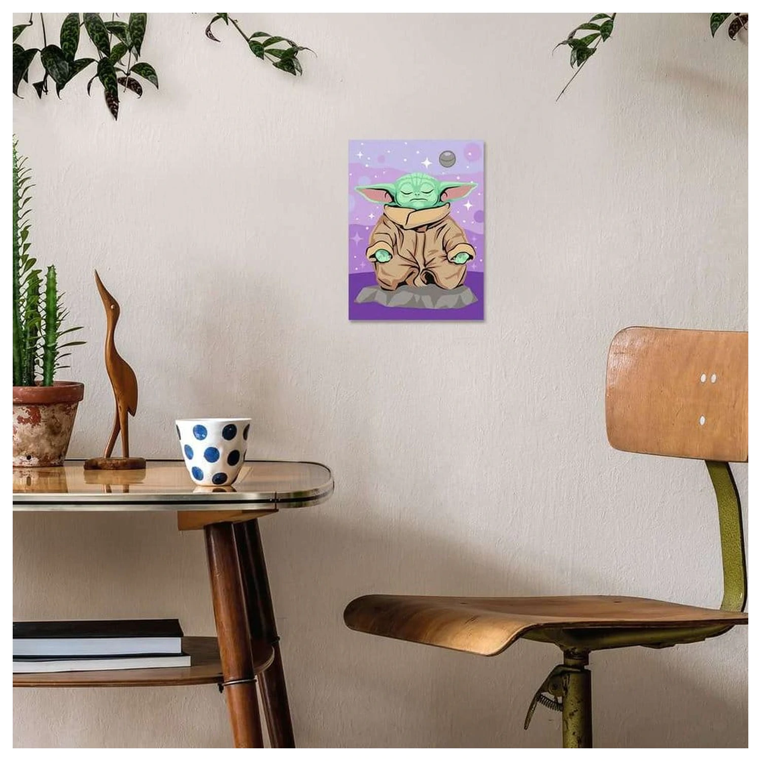 Star Wars: The Mandalorian CreArt Painting by Numbers Meditating Grogu product photo