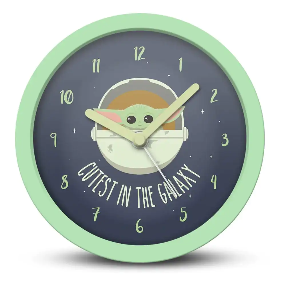 Star Wars: The Mandalorian Desk Clock Cutest in the Galaxy product photo