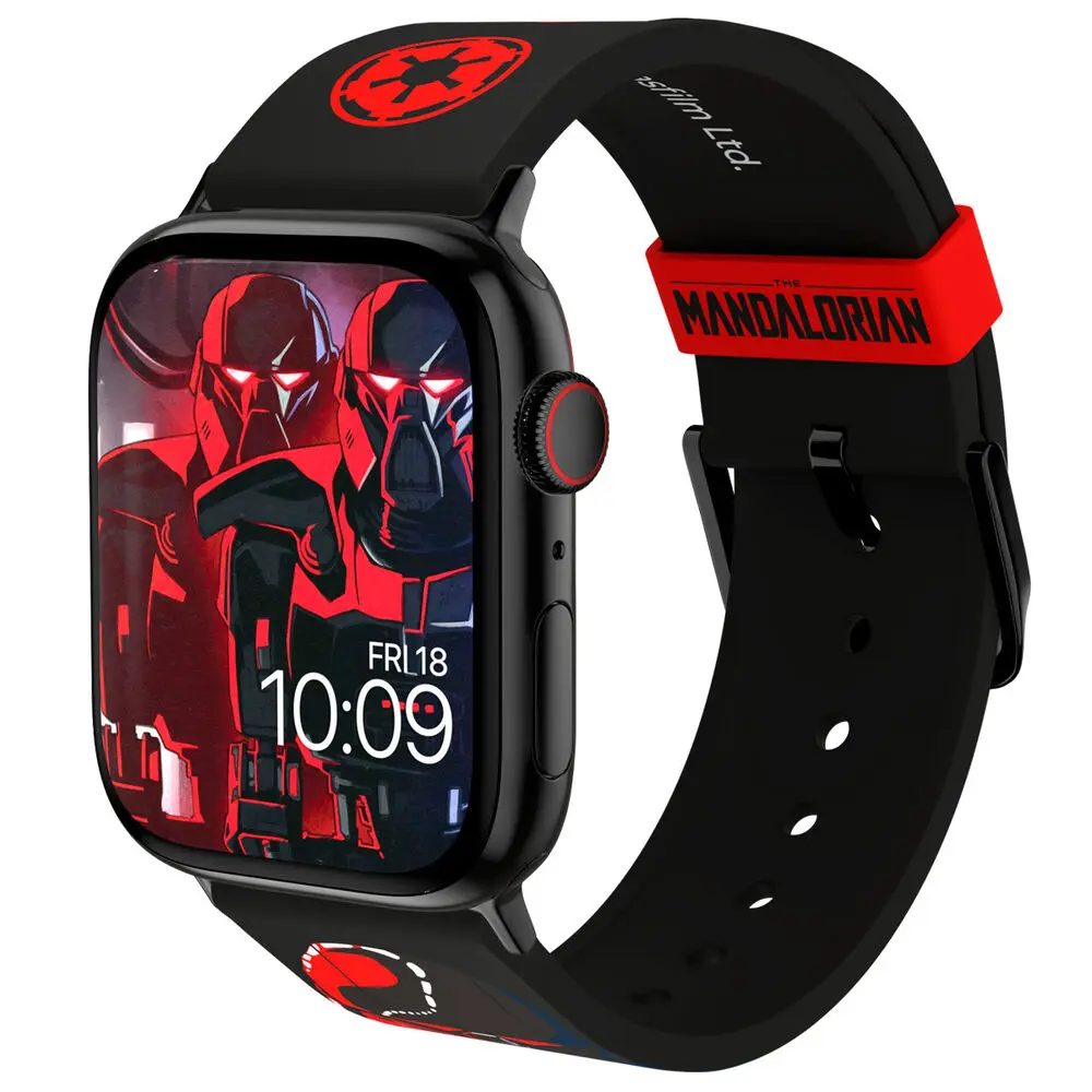Star Wars: The Mandalorian Smartwatch-Wristband Dark Trooper product photo