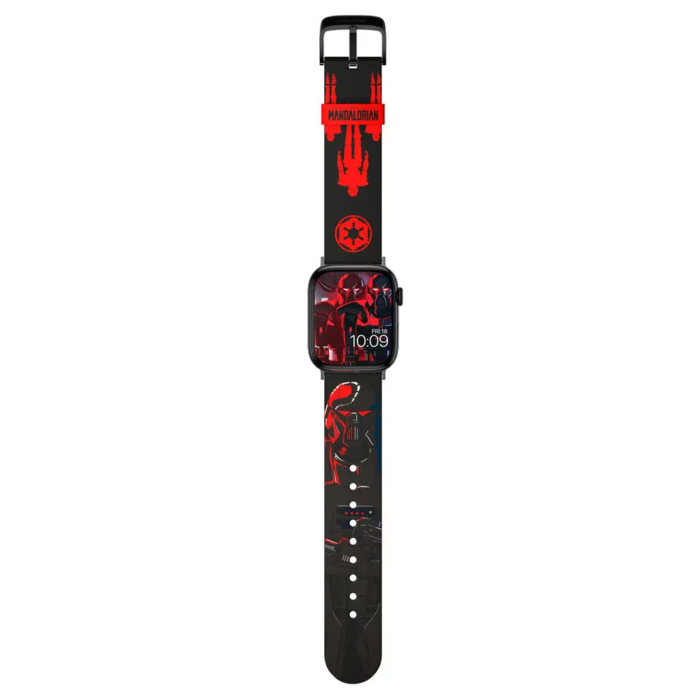 Star Wars: The Mandalorian Smartwatch-Wristband Dark Trooper product photo