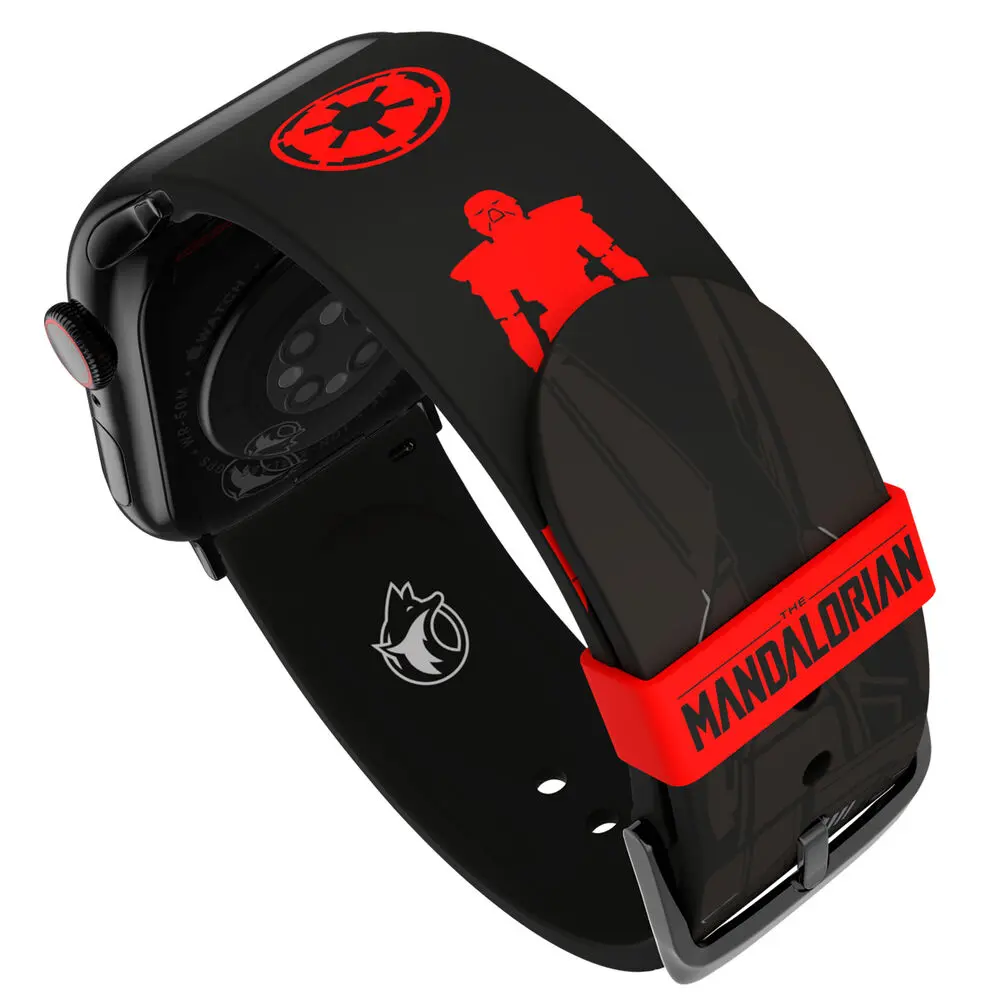 Star Wars: The Mandalorian Smartwatch-Wristband Dark Trooper product photo