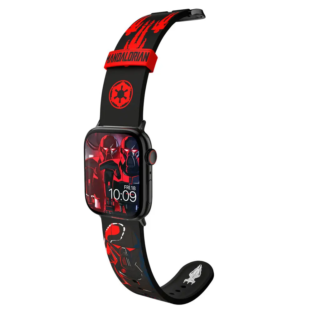 Star Wars: The Mandalorian Smartwatch-Wristband Dark Trooper product photo