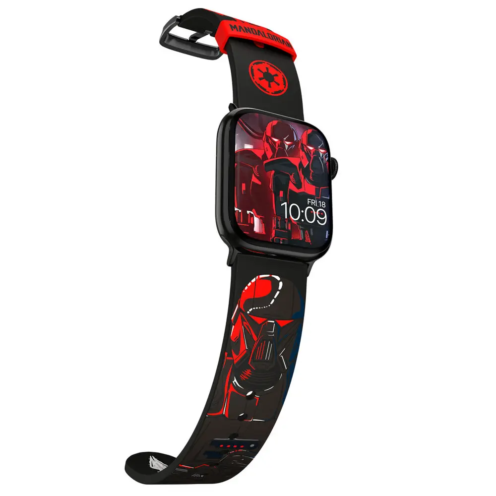 Star Wars: The Mandalorian Smartwatch-Wristband Dark Trooper product photo