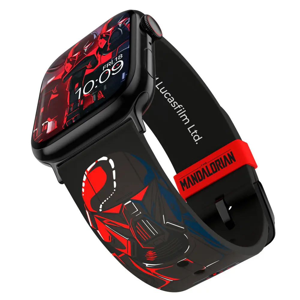 Star Wars: The Mandalorian Smartwatch-Wristband Dark Trooper product photo