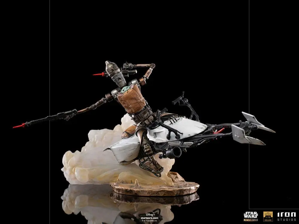 Star Wars The Mandalorian Deluxe Art Scale Statue 1/10 IG-11 &amp; The Child 20 cm product photo