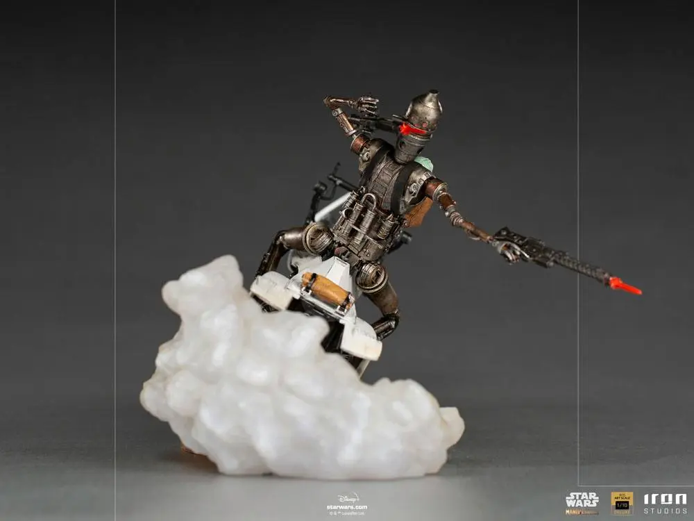 Star Wars The Mandalorian Deluxe Art Scale Statue 1/10 IG-11 &amp; The Child 20 cm product photo