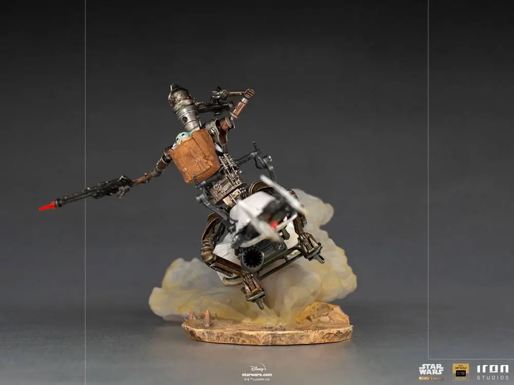 Star Wars The Mandalorian Deluxe Art Scale Statue 1/10 IG-11 &amp; The Child 20 cm product photo