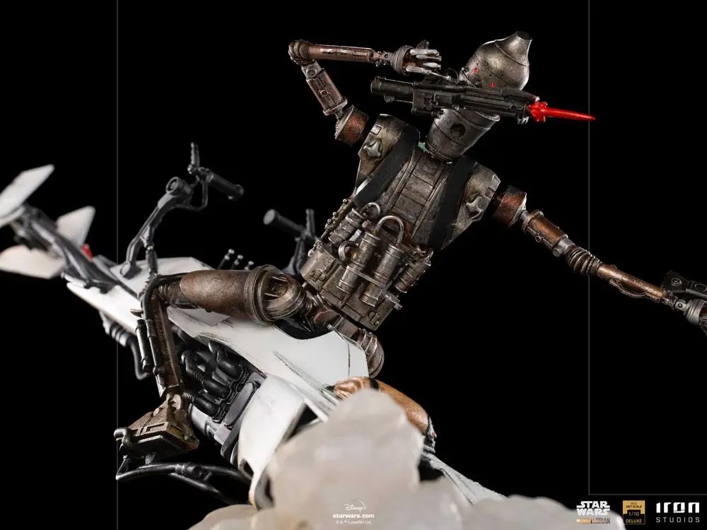Star Wars The Mandalorian Deluxe Art Scale Statue 1/10 IG-11 &amp; The Child 20 cm product photo