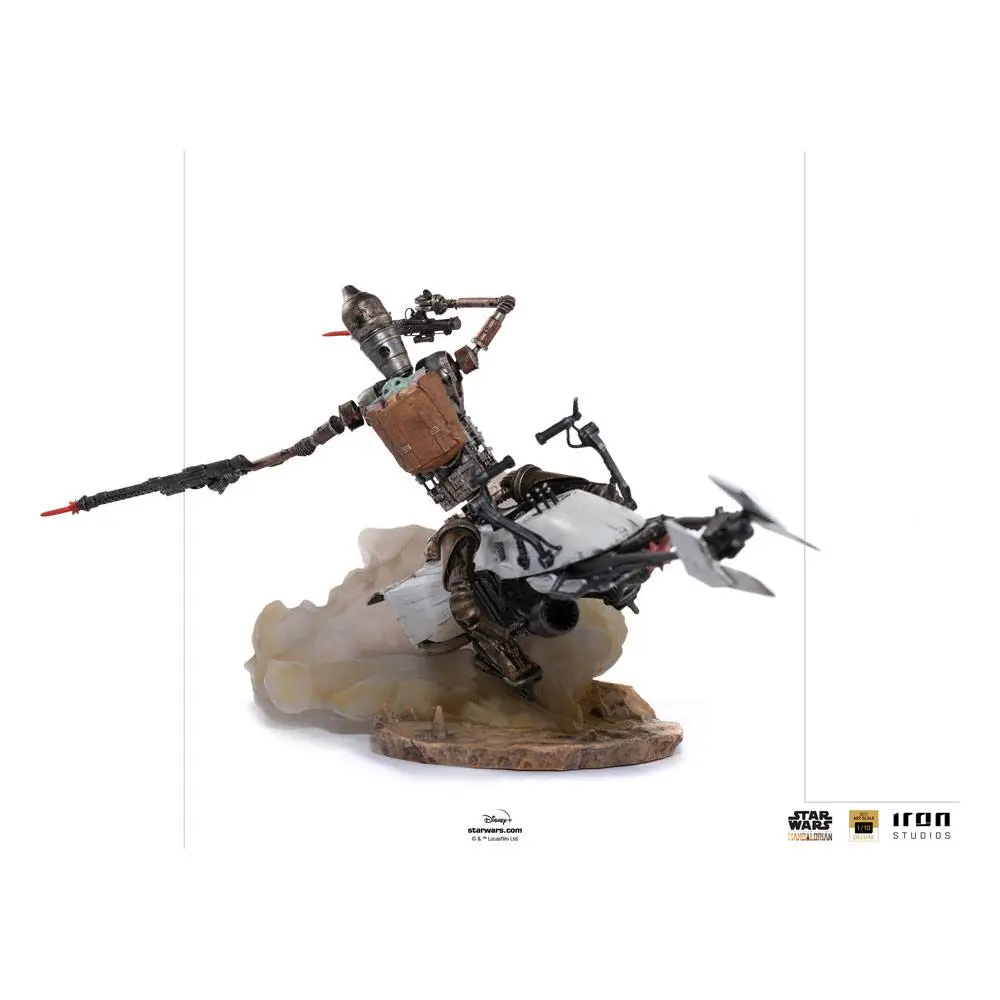 Star Wars The Mandalorian Deluxe Art Scale Statue 1/10 IG-11 &amp; The Child 20 cm product photo