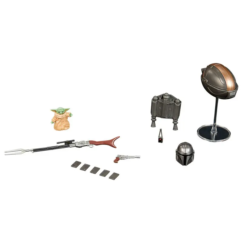Star Wars The Mandalorian Din Djarin The Mandalorian and The Child set figures product photo