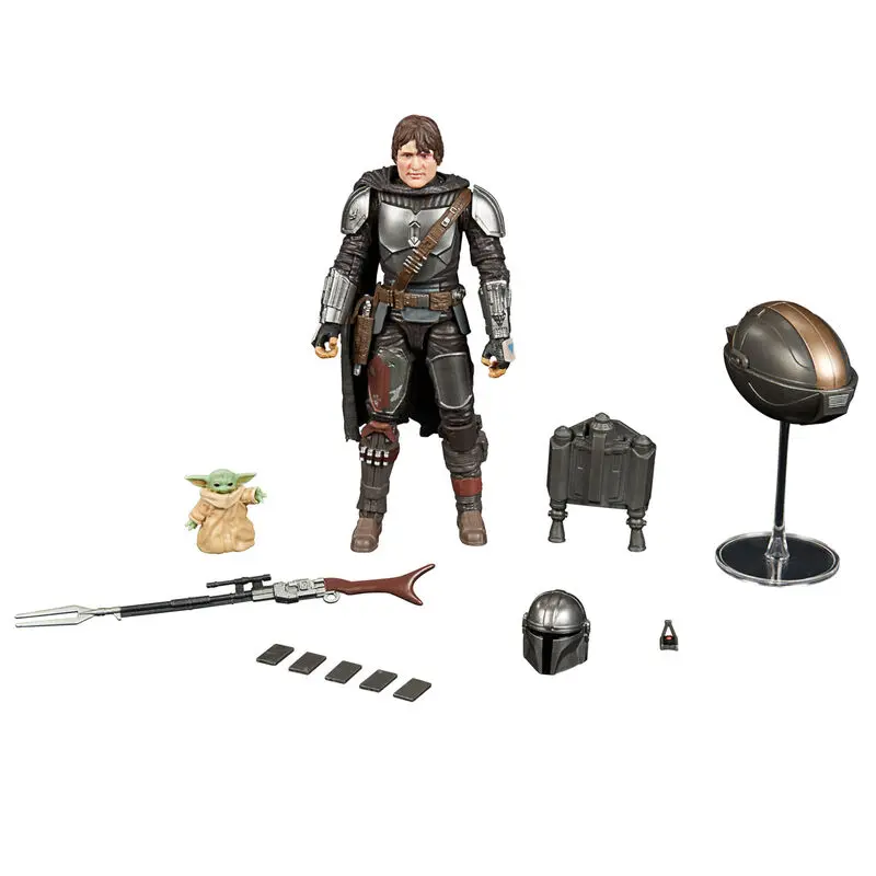 Star Wars The Mandalorian Din Djarin The Mandalorian and The Child set figures product photo