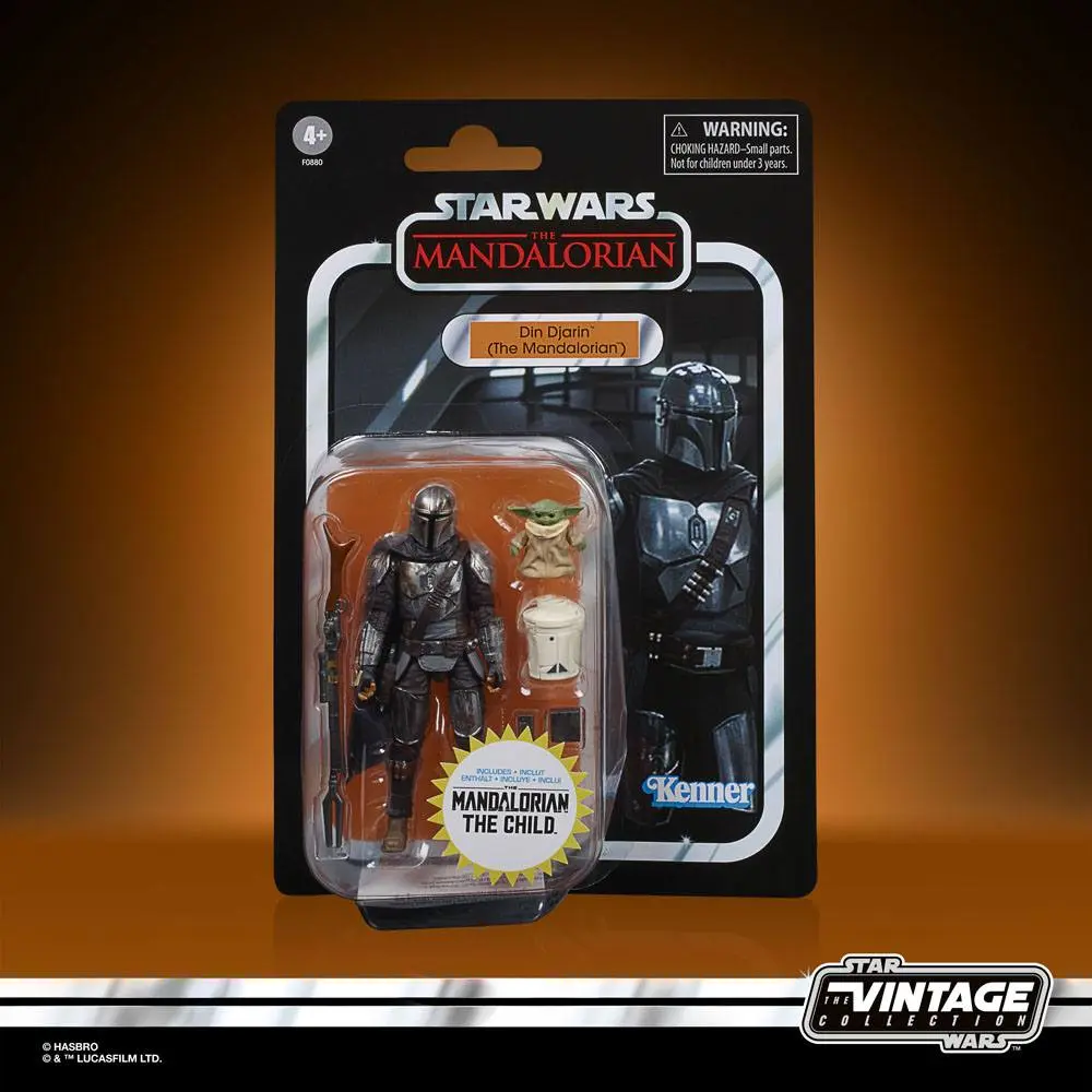 Star Wars The Mandalorian Vintage Collection Action Figure 2020 Din Djarin (The Mandalorian) 10 cm product photo