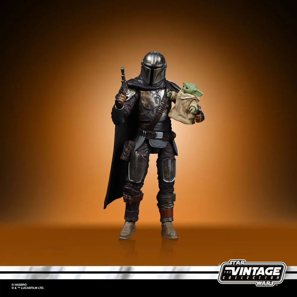Star Wars The Mandalorian Vintage Collection Action Figure 2020 Din Djarin (The Mandalorian) 10 cm product photo