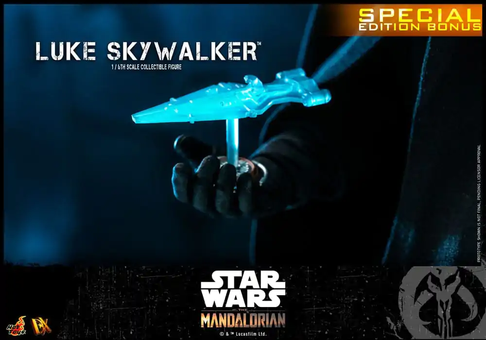 Star Wars: The Mandalorian DX Action Figure 1/6 Luke Skywalker Deluxe Version Spedial Edition 30 cm product photo