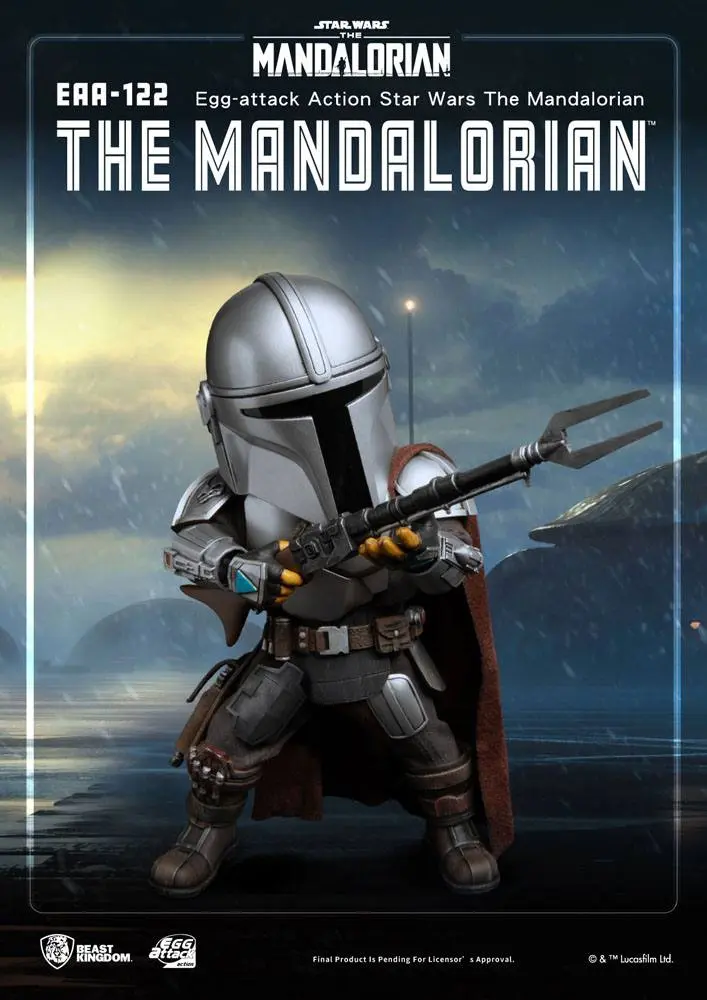 Star Wars The Mandalorian Egg Attack Action Action Figure The Mandalorian 17 cm product photo