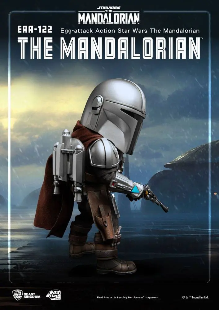 Star Wars The Mandalorian Egg Attack Action Action Figure The Mandalorian 17 cm product photo