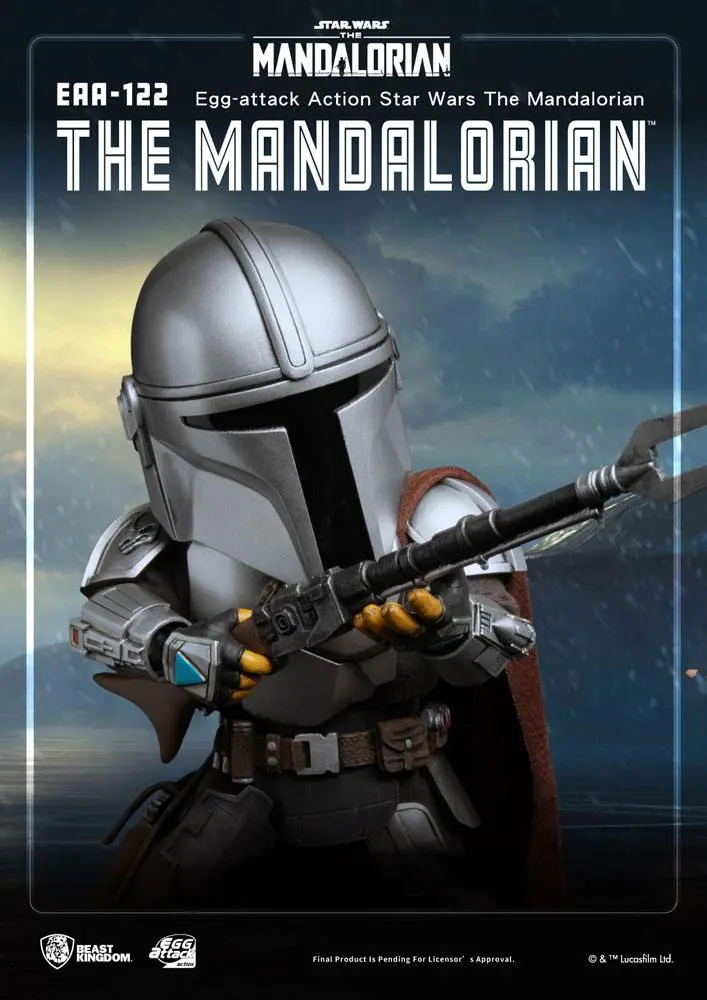 Star Wars The Mandalorian Egg Attack Action Action Figure The Mandalorian 17 cm product photo