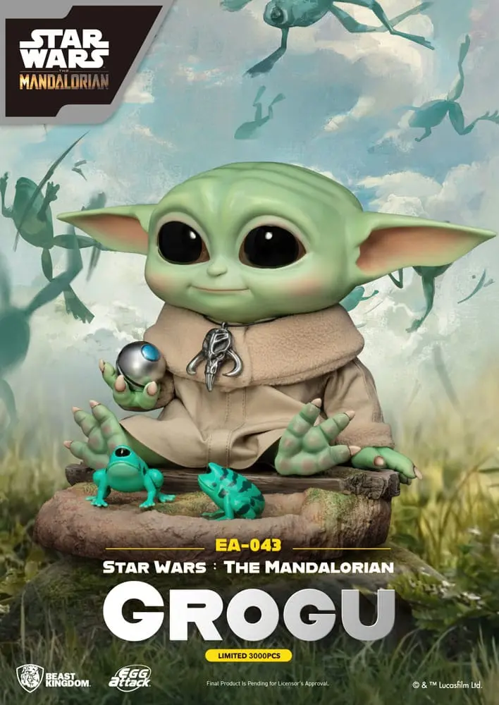 Star Wars: The Mandalorian Egg Attack Statue Grogu 18 cm termékfotó