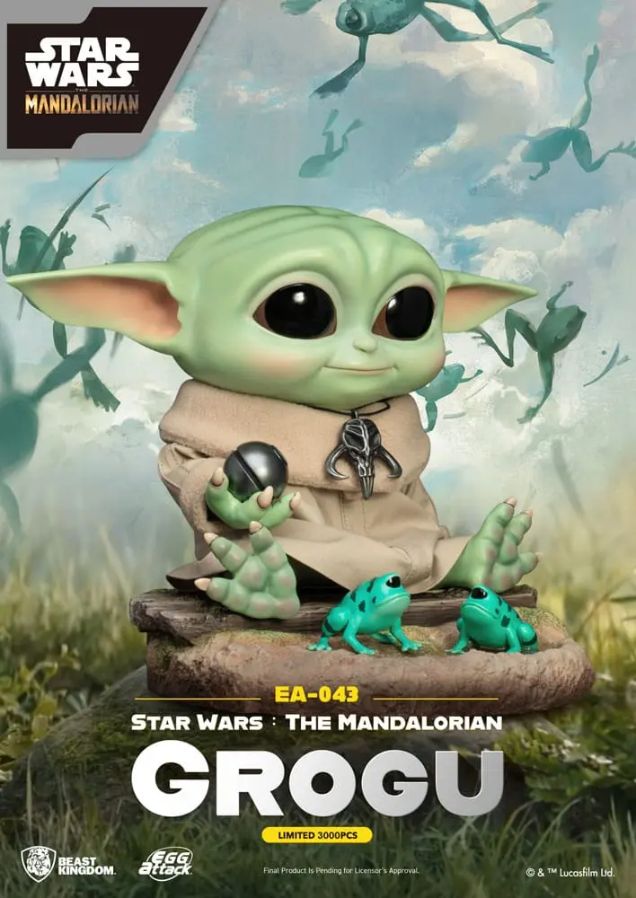 Star Wars: The Mandalorian Egg Attack Statue Grogu 18 cm termékfotó