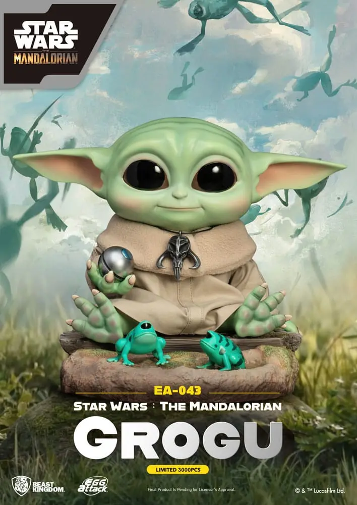 Star Wars: The Mandalorian Egg Attack Statue Grogu 18 cm termékfotó