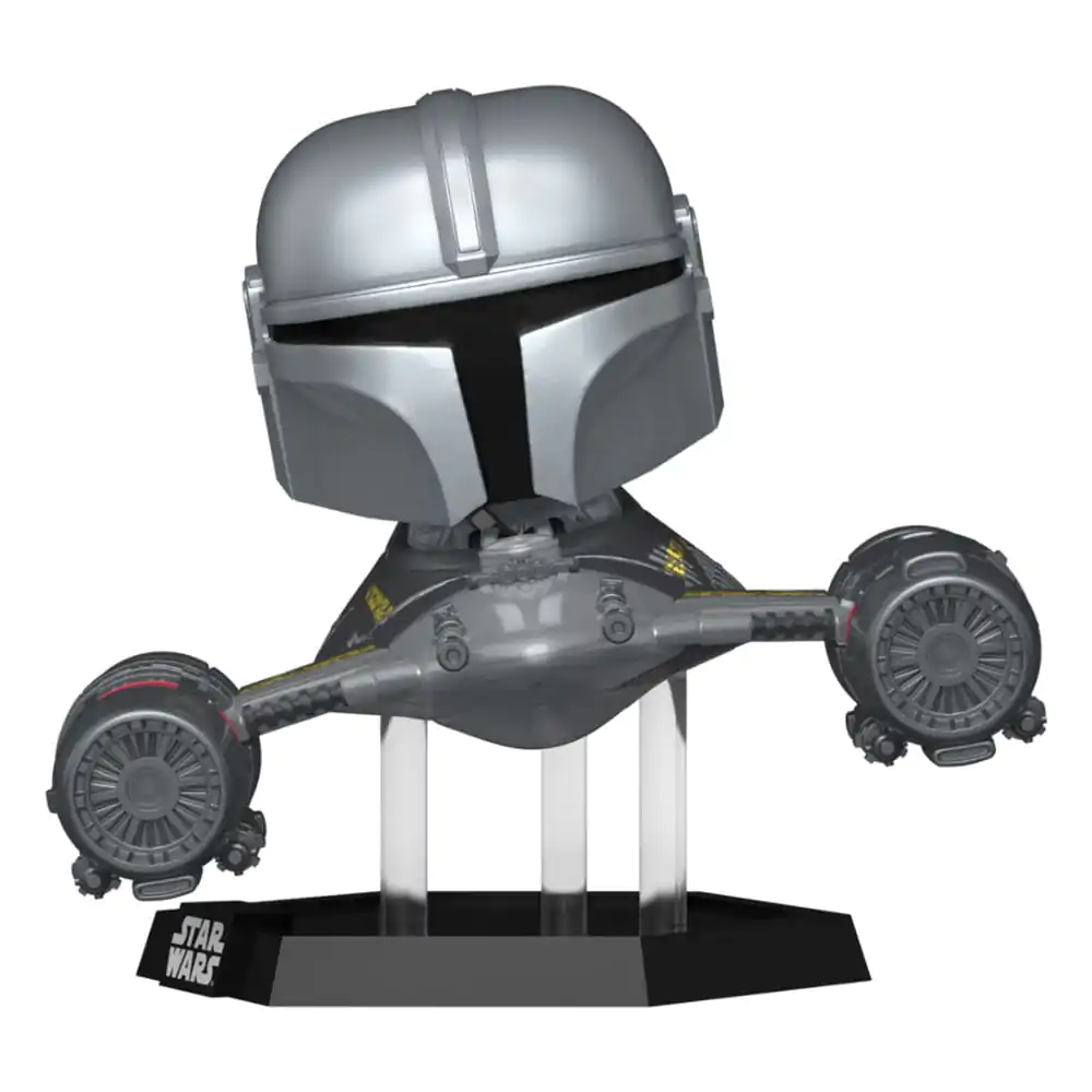 Star Wars: The Mandalorian POP! Rides Vinyl Figure Mandalorian in N1 Starfighter 15 cm termékfotó