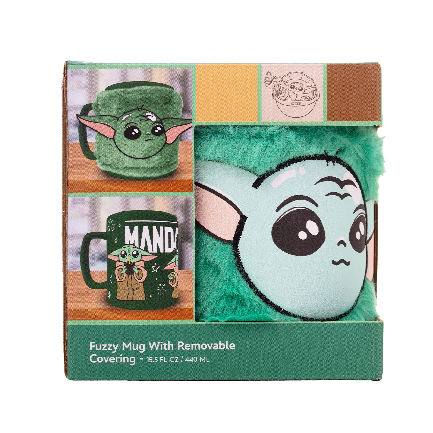 Star Wars The Mandalorian Fuzzy Mug Grogu product photo