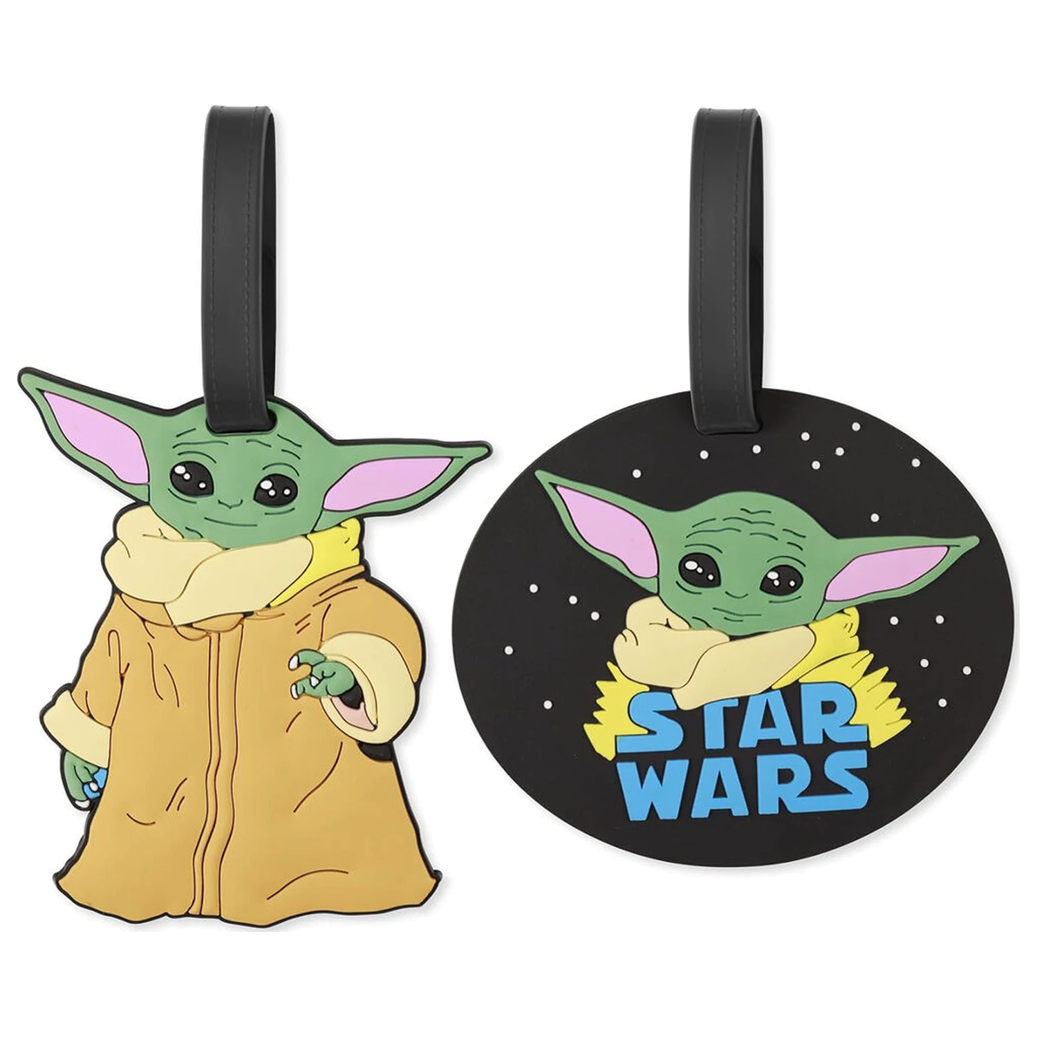 Star Wars The Mandalorian Grogu set of 2 luggage labels product photo