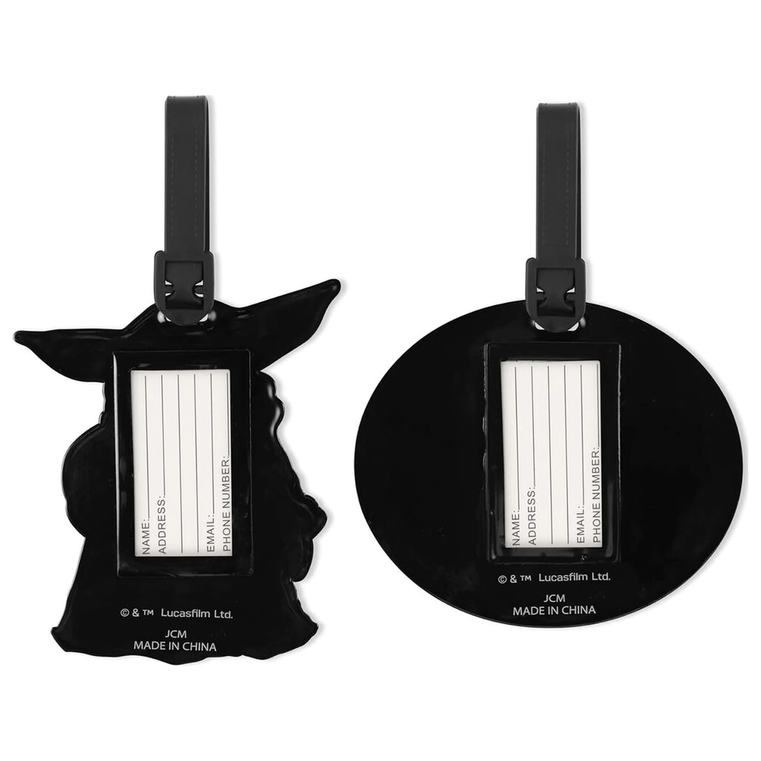 Star Wars The Mandalorian Grogu set of 2 luggage labels product photo