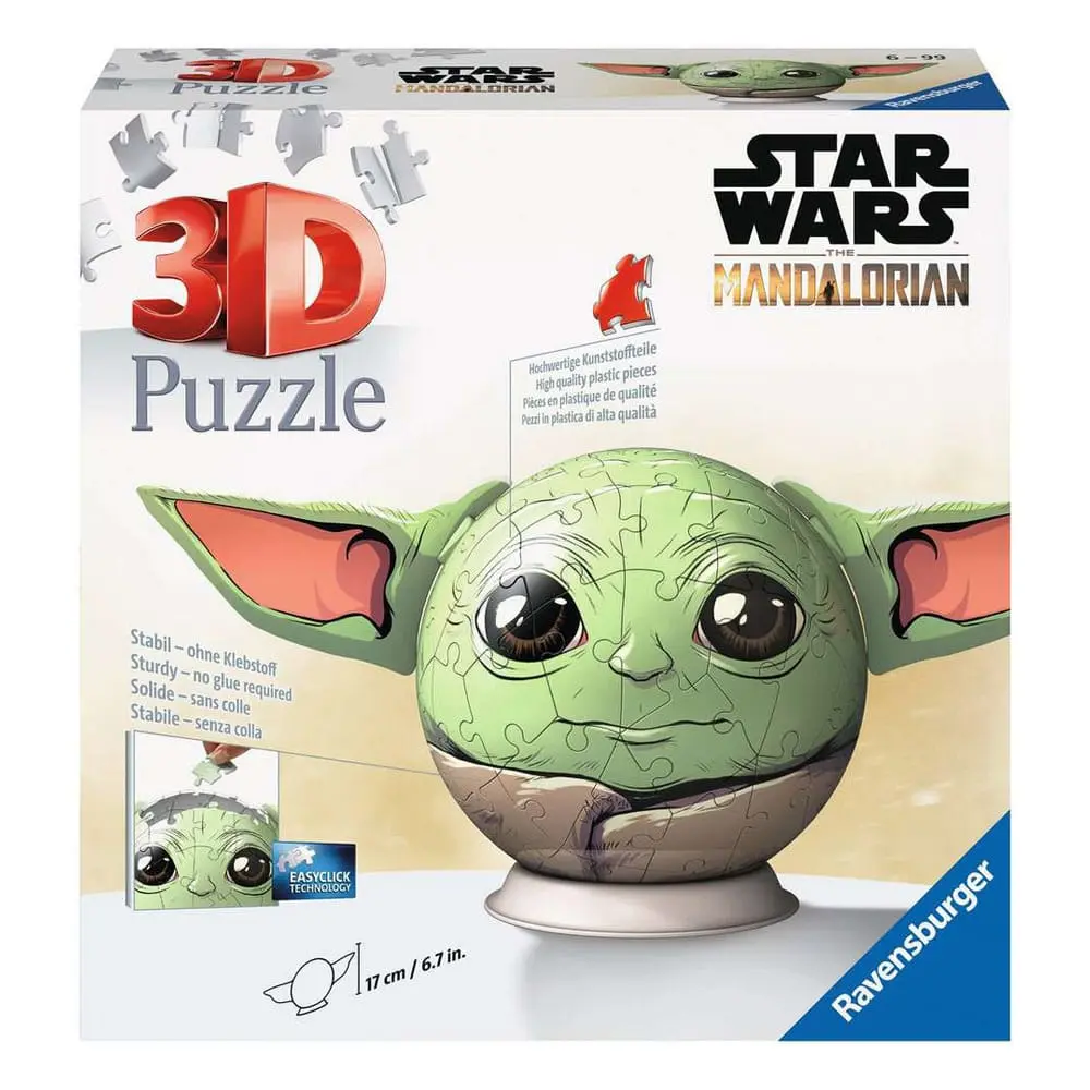 Star Wars: The Mandalorian 3D Puzzle Grogu (77 Pieces) product photo