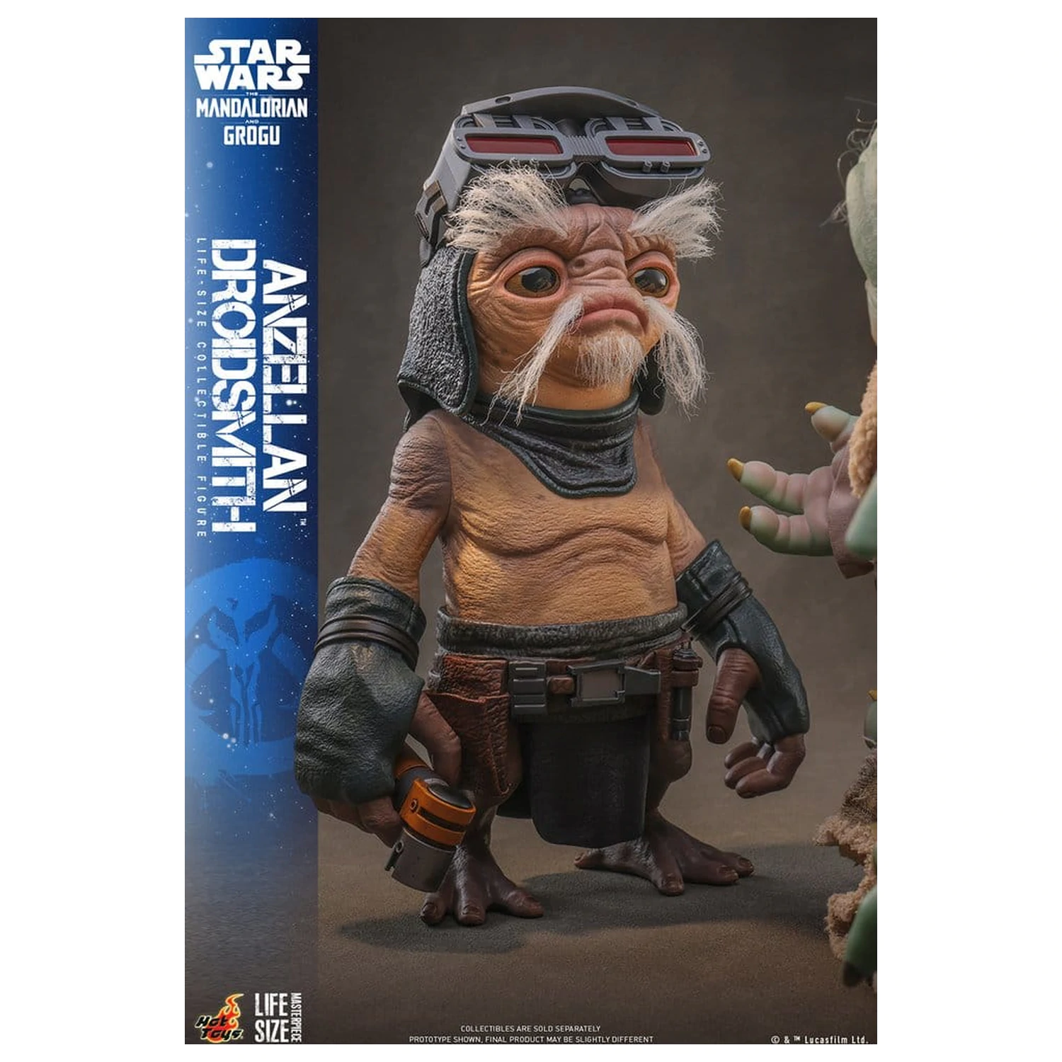 Star Wars: The Mandalorian & Grogu Life-Size Figure Anzellan Droidsmith 27 cm product photo