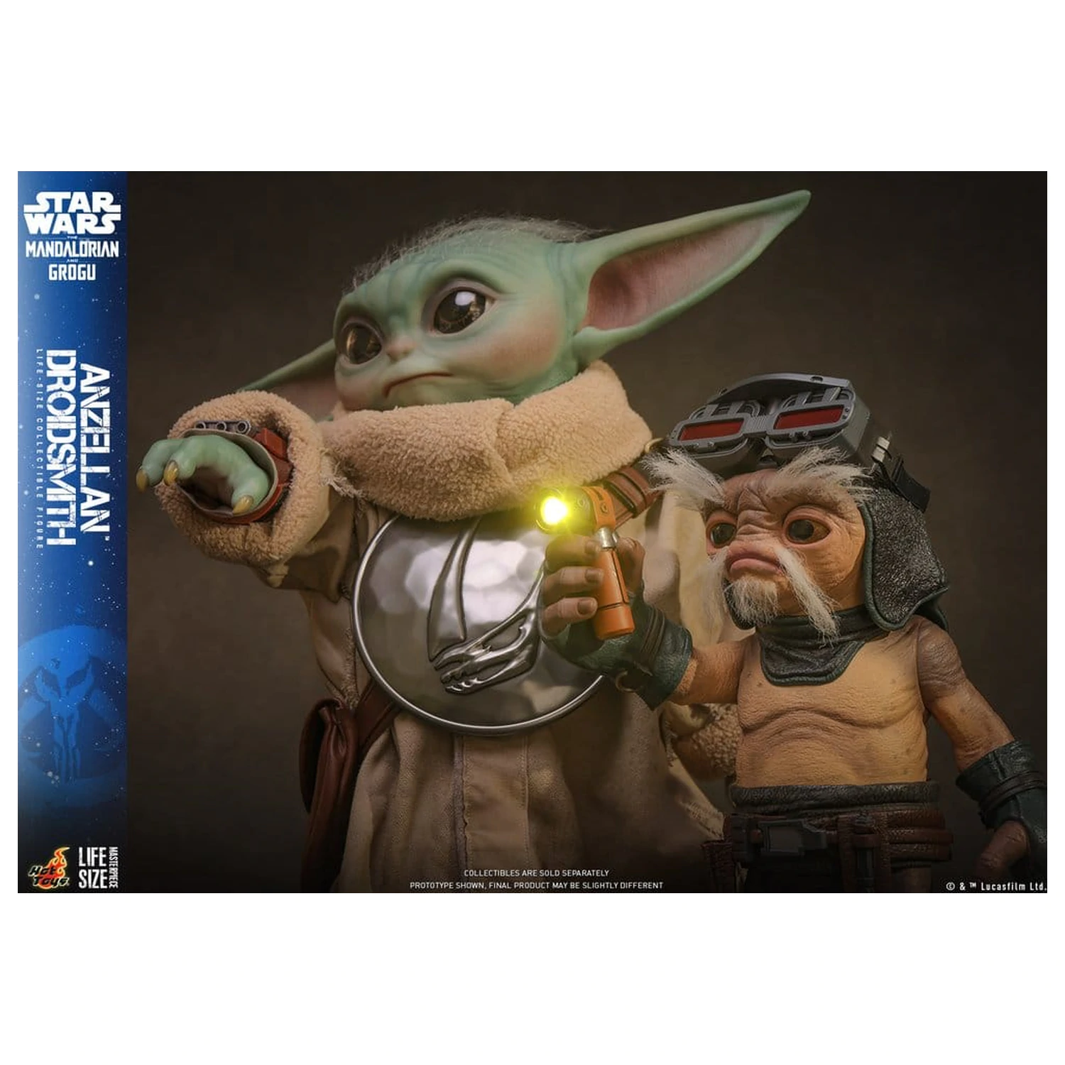 Star Wars: The Mandalorian & Grogu Life-Size Figure Anzellan Droidsmith 27 cm product photo
