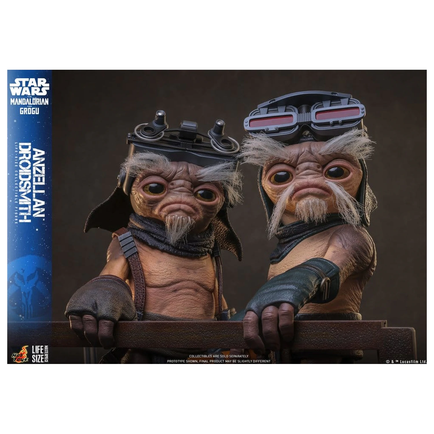 Star Wars: The Mandalorian & Grogu Life-Size Figure Anzellan Droidsmith 27 cm product photo