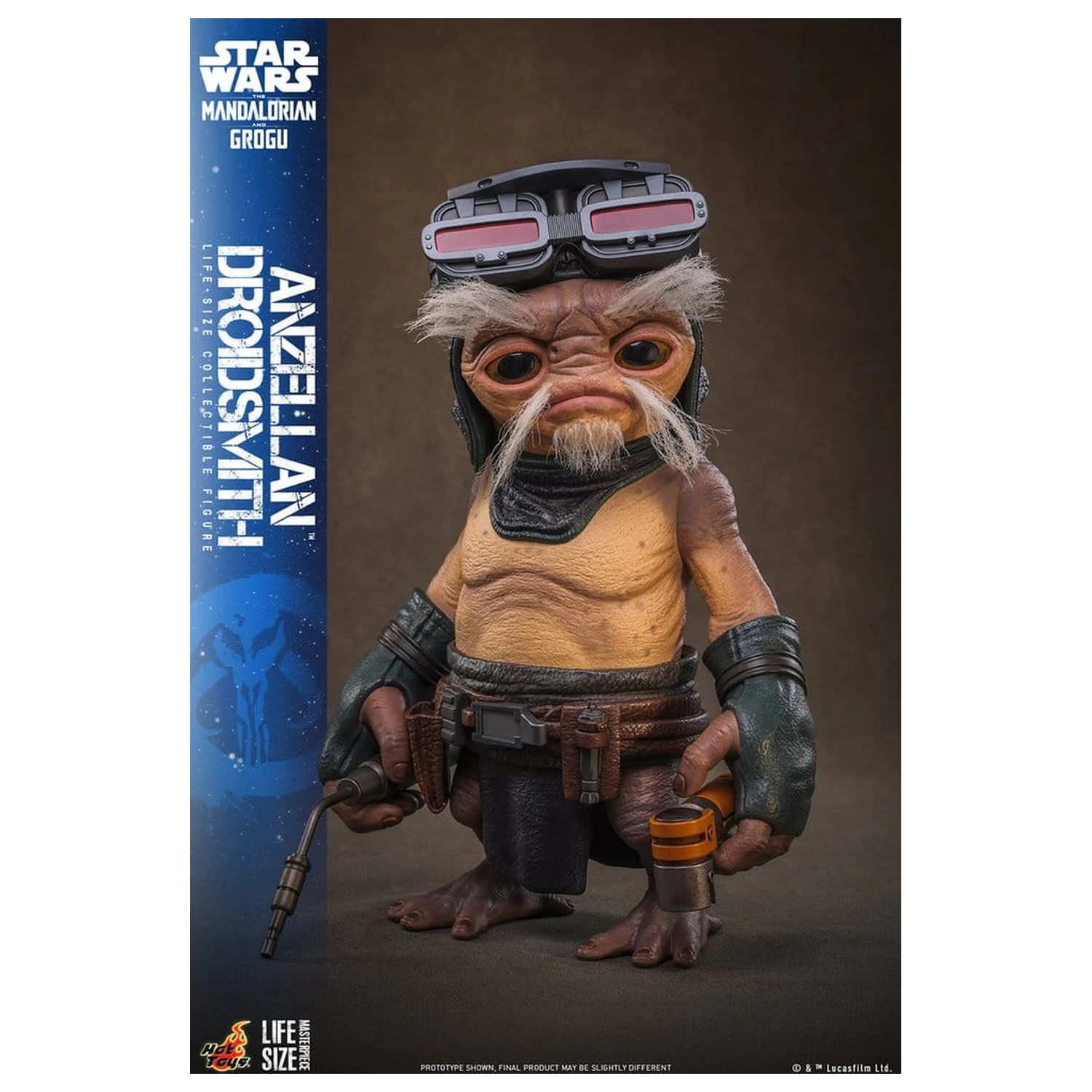Star Wars: The Mandalorian & Grogu Life-Size Figure Anzellan Droidsmith 27 cm product photo