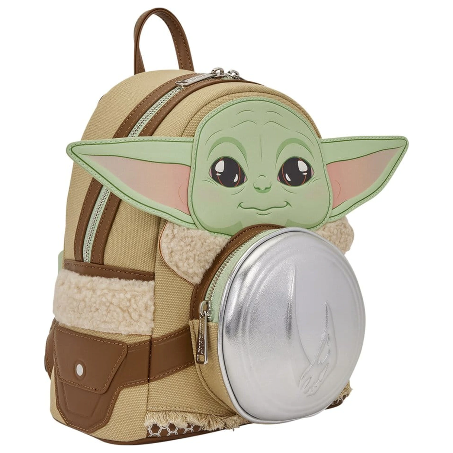 Star Wars: The Mandalorian by Loungefly Mini Backpack Grogu & Anzellan product photo