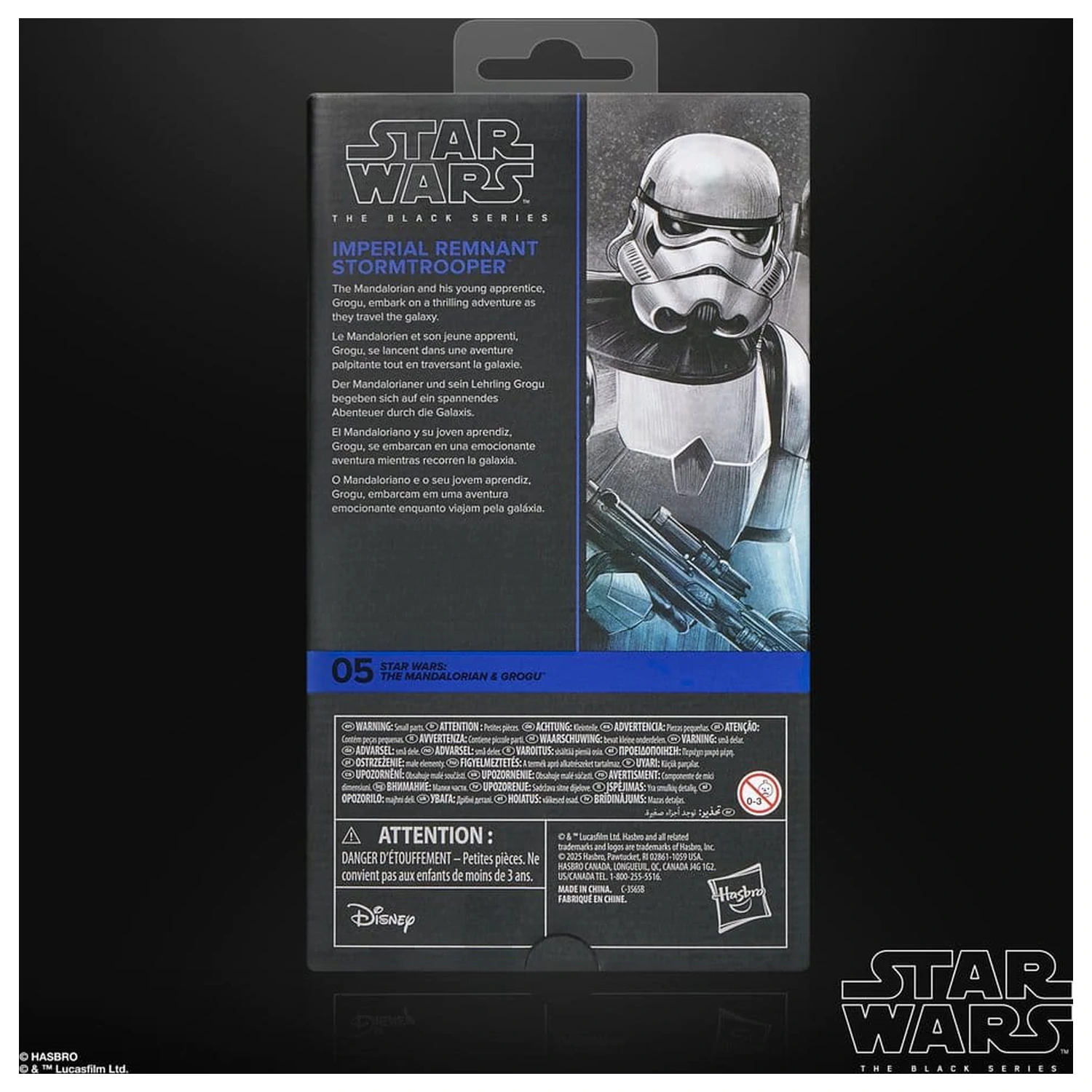 Star Wars: The Mandalorian & Grogu Black Series Action Figure Imperial Remnant Stormtrooper (Weathered) 15 cm product photo