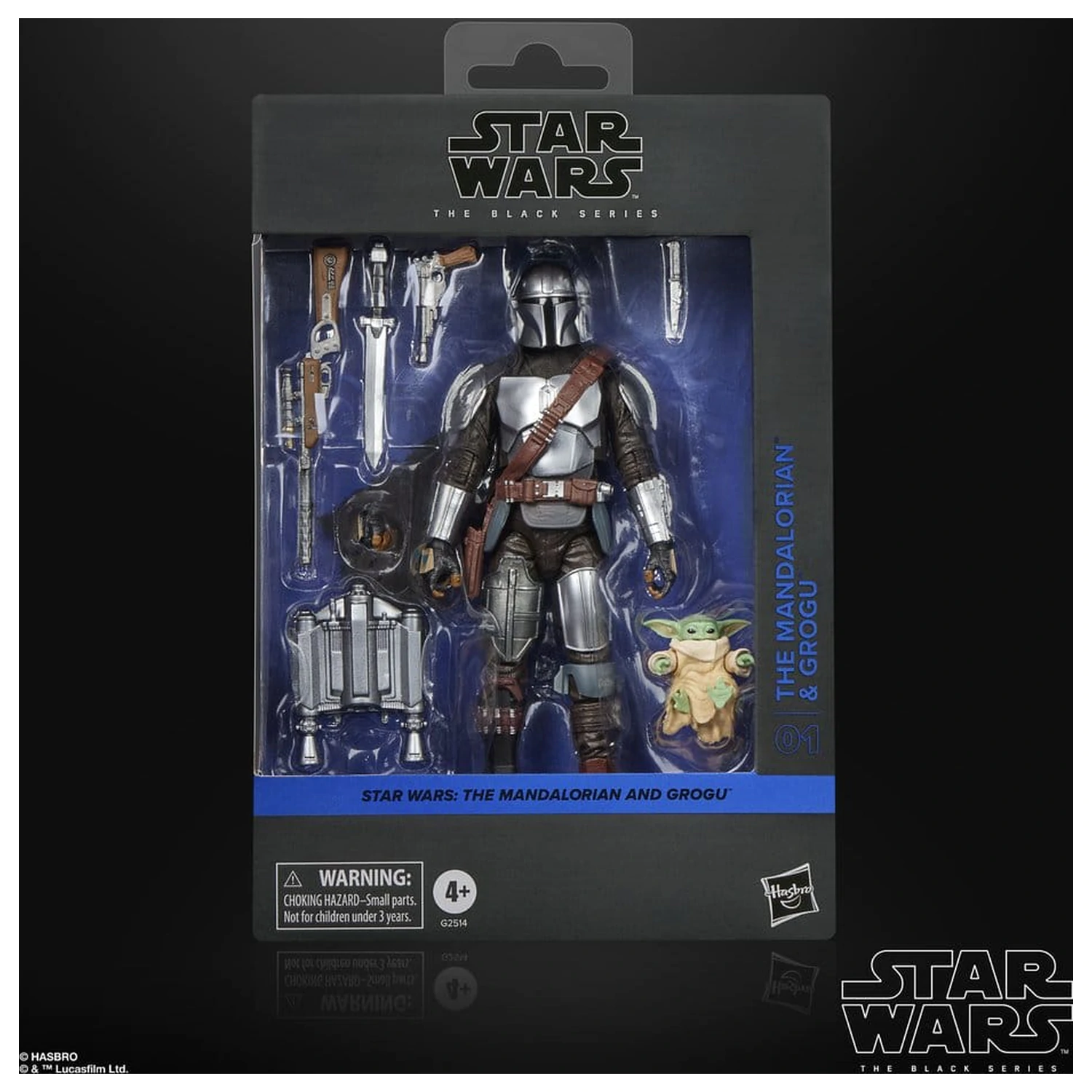Star Wars: The Mandalorian & Grogu Black Series Action Figure The Mandalorian & Grogu 15 cm product photo